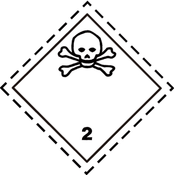 2.3類(lèi)危險(xiǎn)品標(biāo)識(shí)